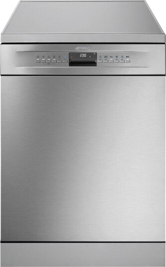 Smeg LVS344BQX Frittstående Oppvaskmaskin 60 cm i Rustfritt Stål med LED-Display