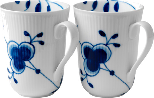 Royal Copenhagen Blue Fluted Mega krus 2-pakn. 33 cl Royal Copenhagen Blue Fluted Mega krus 2-pakn. 33 cl