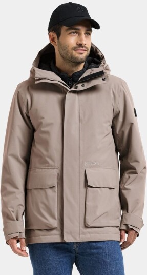 Didriksons Liam Jacket Ash Brown