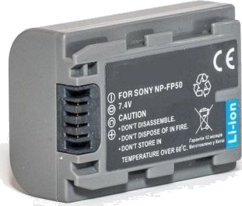 Ekstra Digitalt Sony-Batteri Np-Fp50 DV00DV1025