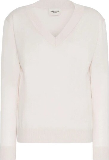 Weekend Max Mara Dame Strikkevarer Beige L,