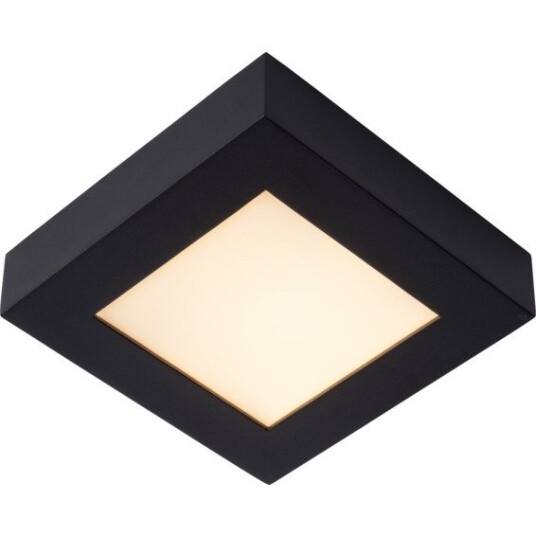 Lucide Brice Taklampe Firkantet 11W IP44 Sort Lucide Brice Taklampe Firkantet 11W IP44 Sort