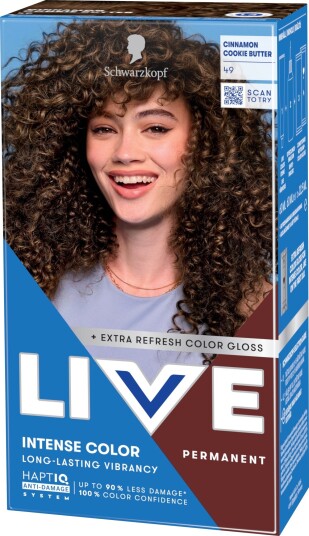 Schwarzkopf LIVE Intense Color 49 Cinnamon Cookie Butter