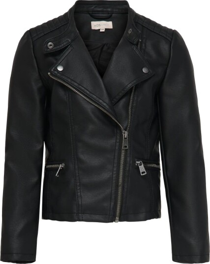 Kids Only Kogfreya Life Faux Leathr Biker Otw Noos Black 122