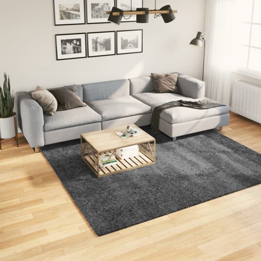 Teppe OVIEDO kort luv antrasitt 240x240 cm 8721012230750 Teppe OVIEDO kort luv antrasitt 240x240 cm 8721012230750