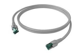 Easylan Flexboot Ftp Cat.6A Sacon 2M 2 M Cat6a F/Utp Ftp Rj-45 Rj-45 Grå