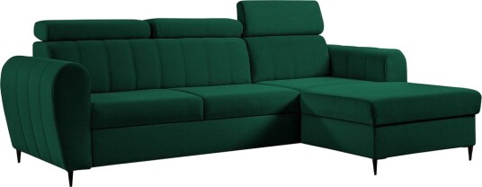 Hoffman Sofa med Sjeselong 3 seter Grønn Hoffman Sofa med Sjeselong 3 seter Grønn