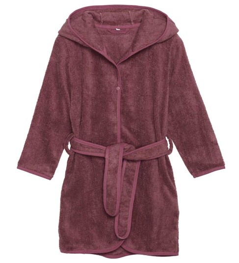 Pippi Organic Bath Robe Pink 110\116