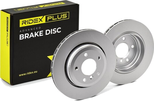 RIDEX PLUS 82B0198P Bremseskive