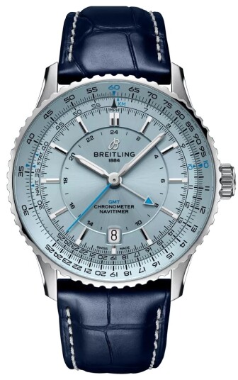 Breitling Herreklokke A32310171C1P1 Navitimer Automatic GMT 41 Breitling Herreklokke A32310171C1P1 Navitimer Automatic GMT 41