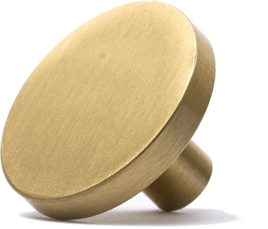 Klassisk kjøkkenknott 32 mm Knott i 100 % messing til kjøkken skap og kommode