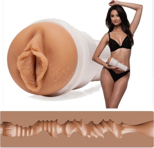 Fleshlight Girls Eliza Ibarra Vagina      - Hvit