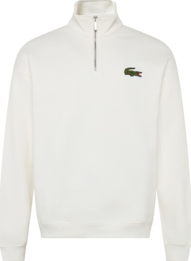 Lacoste Half Zip Sweatshirt White XXXL