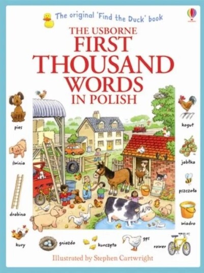 First Thousand Words In Polish Av Heather Amery