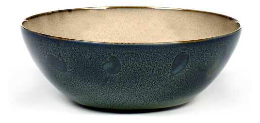 Serax Terres de Rêves skål XL Misty grey-dark blue