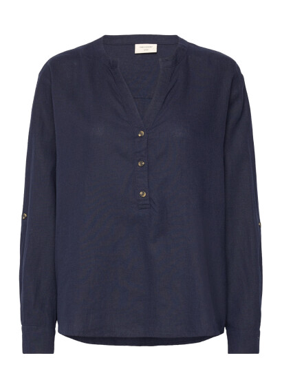 FREE/QUENT Fqlava-Shirt - Navy - XS