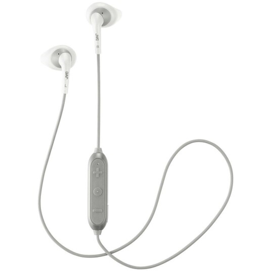 JVC EN10BT Gumy Sport In-Ear-Hodetelefoner Trådløse Hvit JVC EN10BT Gumy Sport In-Ear-Hodetelefoner Trådløse Hvit