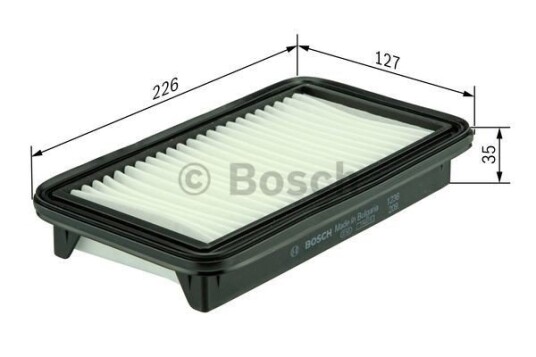 Luftfilter BOSCH F 026 400 201 Luftfilter BOSCH F 026 400 201