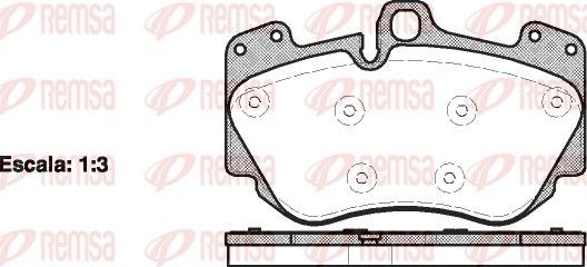 Bremseklosser REMSA 1140.10