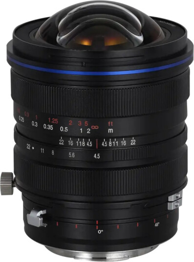 Laowa 15mm f4.5 Zero-D shift Canon EF