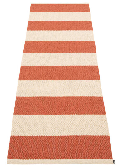 Pappelina Bob matte 70x225 cm brick vanilje