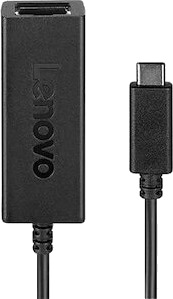 Lenovo USB-C Gigabit Ethernet Adapter 20cm - Svart