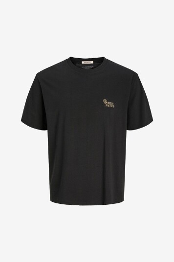 Jack & Jones Junior T skjorte jorHydra Cutout Tee SS Crew Neck JN Svart