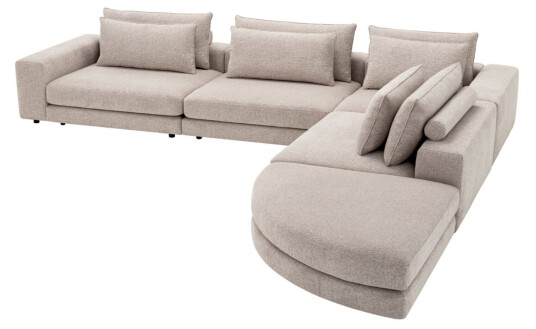 Club Lounge Sofa Nuoro Greige