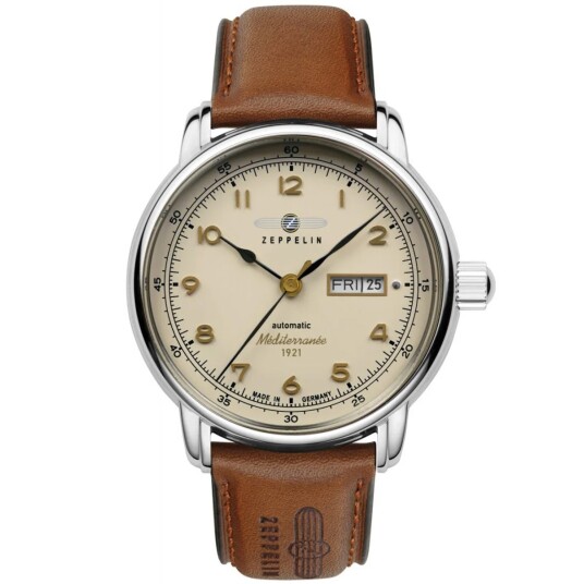 Zeppelin 100 Year Méditerranée Automatic 96645   Herre   40 mm   Analog   Automatisk   Mineralglas