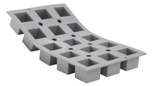 de Buyer Silikonform elastomoule 15 kuber de Buyer Silikonform elastomoule 15 kuber