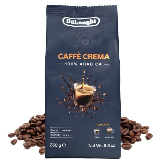 DeLonghi Caffé Crema - 250 g. kaffebønner DeLonghi Caffé Crema - 250 g. kaffebønner