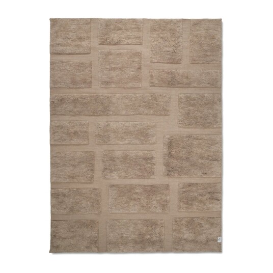 Classic Collection Bricks ullteppe 170 x 230 cm Beige Classic Collection Bricks ullteppe 170 x 230 cm Beige