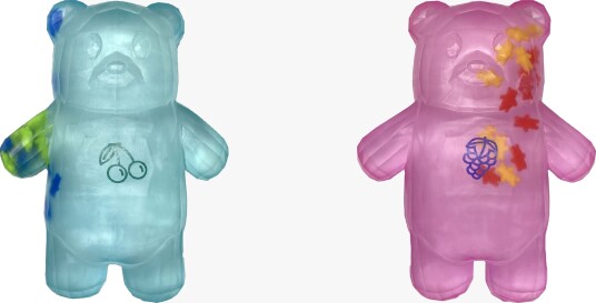 Stretchapalz Crystal Maxi Stretch Figur 24 cm Blandet