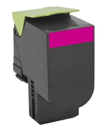 Lexmark 80C2XM0 / 802XM High Capacity Magenta Toner - Laser toner Rød Lexmark 80C2XM0 / 802XM High Capacity Magenta Toner - Laser toner Rød