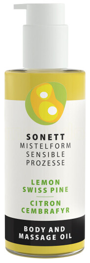 Sonett Krops & Massageolie Citron/ Cembrafyr  145 ml