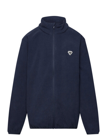 Hummel Hmljr Fleece Zip Jacket Bee - Navy - 158 Hummel Hmljr Fleece Zip Jacket Bee - Navy - 158