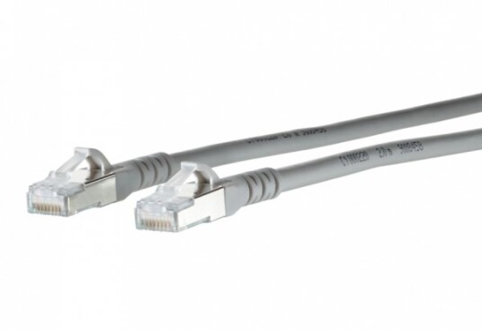 Metz Connect 1308454033-E 4 M Cat6a Sf/Utp S-Ftp Rj-45 Rj-45 Grå
