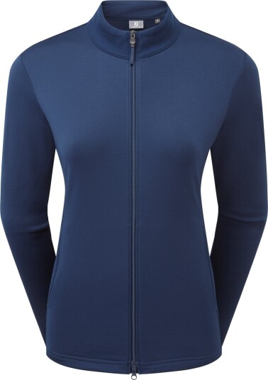 FootJoy Ts Full Zip Midlayer Blå Golfgenser dame Navy XX Large FootJoy Ts Full Zip Midlayer Blå Golfgenser dame Navy XX Large