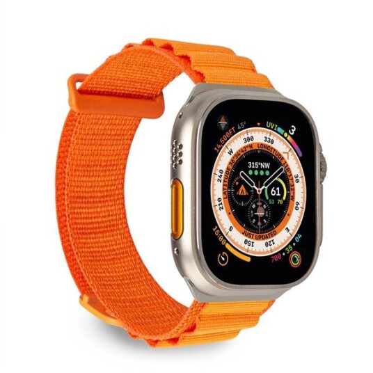 Puro EXTREME polyester wristband, orange