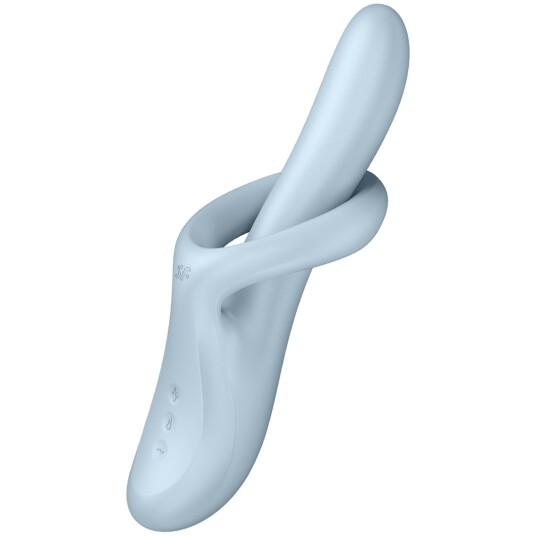 Satisfyer Heat Flex 4 Vibrator - Lyseblå