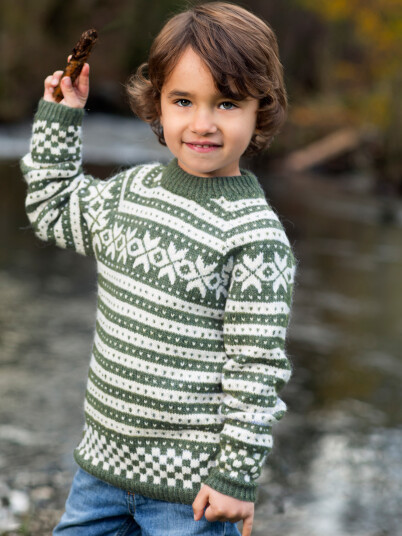 Dale Garn 309-02d Fanagenser med raglan