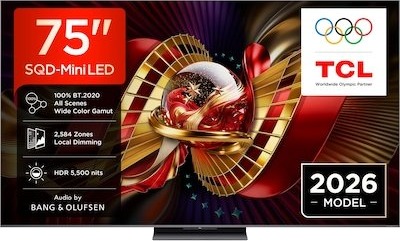 TCL 75" C8L 4K TV 2026 TCL 75" C8L 4K TV 2026