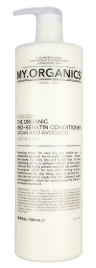 My.Organics The Organic ProKeratin Conditioner Argan And Avocado 1000 ml