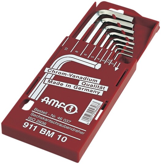 AMF Unbrakonøkkelsett mm 911BM10D AMF Unbrakonøkkelsett mm 911BM10D