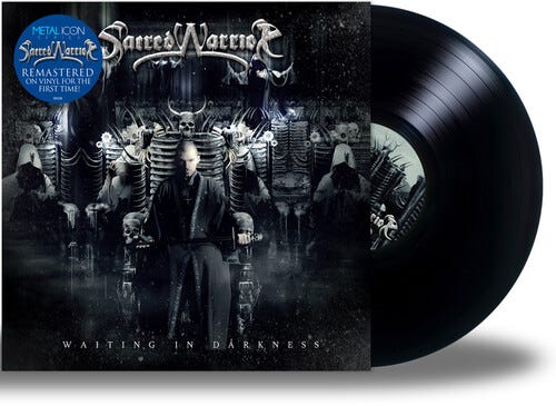 Sacred Warrior  Waitin In Darkness  LP/Vinyl