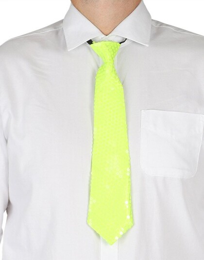 Gult Neon Slips med Paljetter Gult Neon Slips med Paljetter