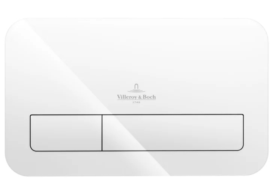 VILLEROY & BOCH VICONNECT M200 TRYKKPLATE HVIT BLANK VILLEROY & BOCH VICONNECT M200 TRYKKPLATE HVIT BLANK