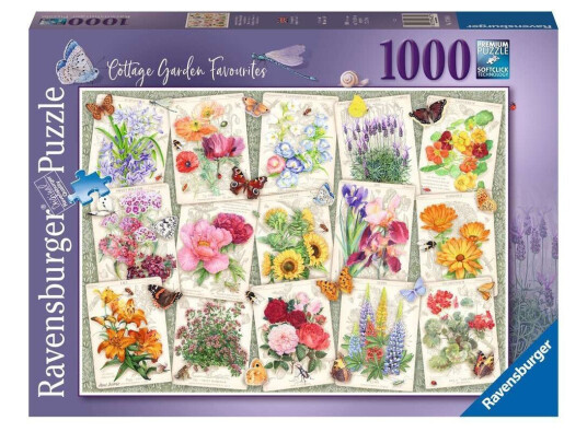 Ravensburger - Garden Flowers 1000p - 10217485 Ravensburger - Garden Flowers 1000p - 10217485
