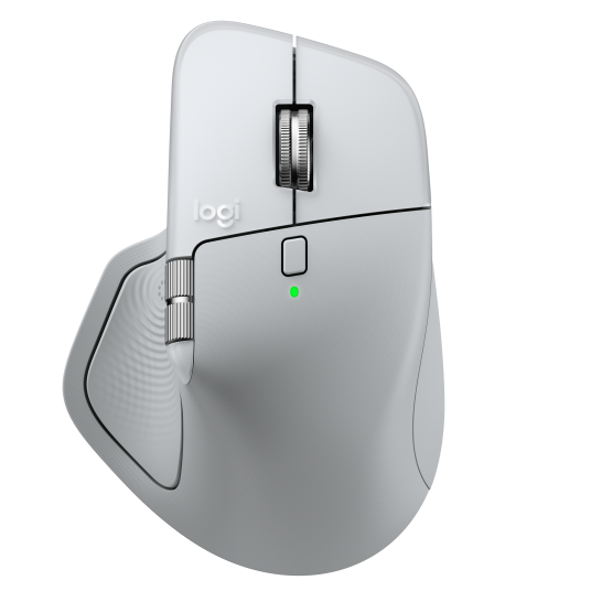 Logitech MX Master 4 trådløs mus for Mac hvit/sølv ergonomisk