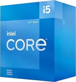 Intel Core i5-12400F Alder Lake Prosessor/CPU - 6 kjerner - 2.5 GHz - Intel LGA1700 - Intel Boxed